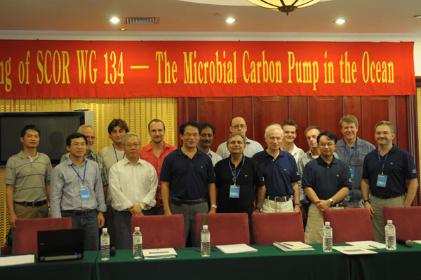 SCOR WG134 on the Microbial Carbon Pump in the Ocean