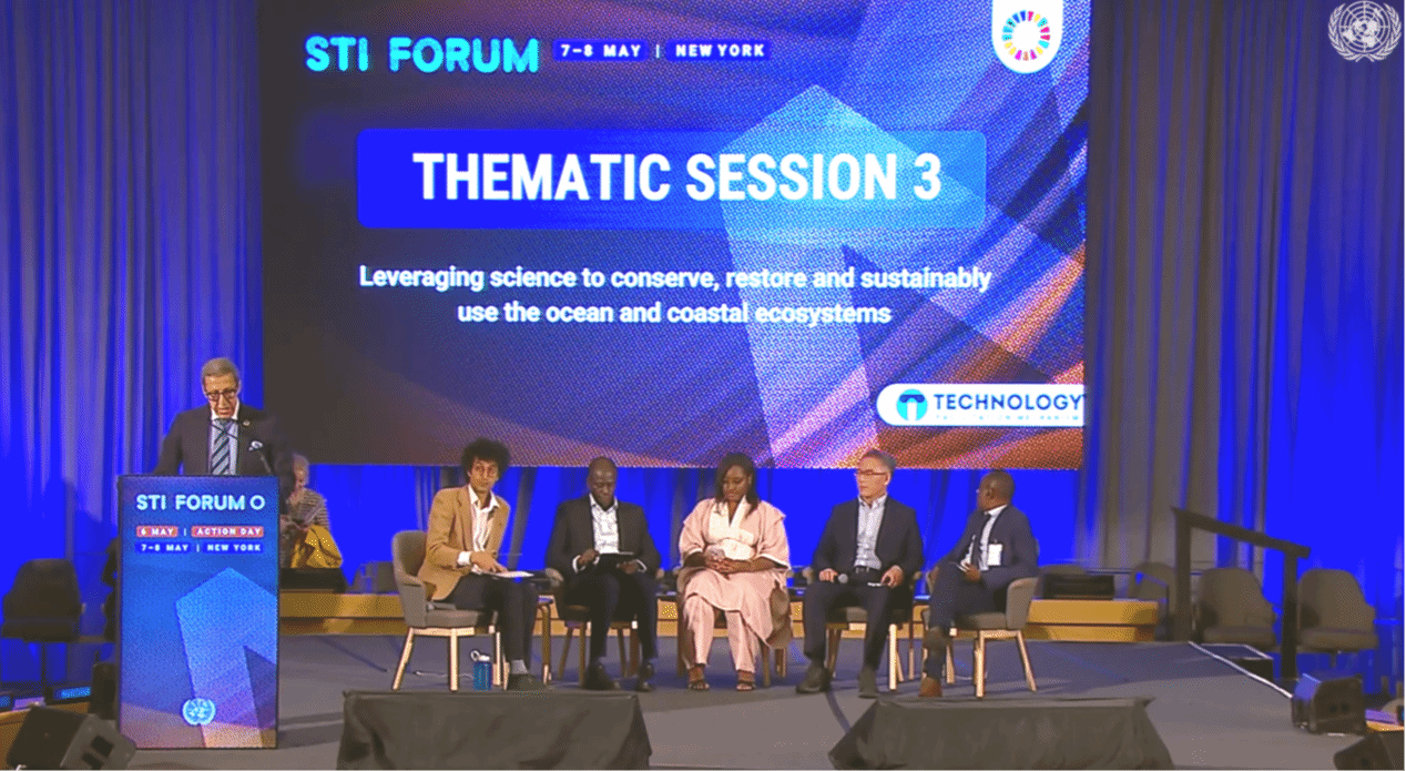 Academician Nianzhi Jiao, Chief Scientist of ONCE, Attends the 10th UN STI Forum to Present the ONCE Proposal for Sustainable Development and Global Governance