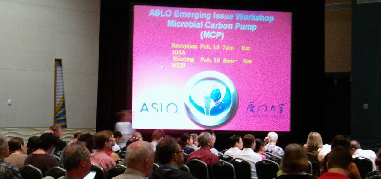 ASLO Special Session 55 on the Microbial Carbon Pump in the Ocean